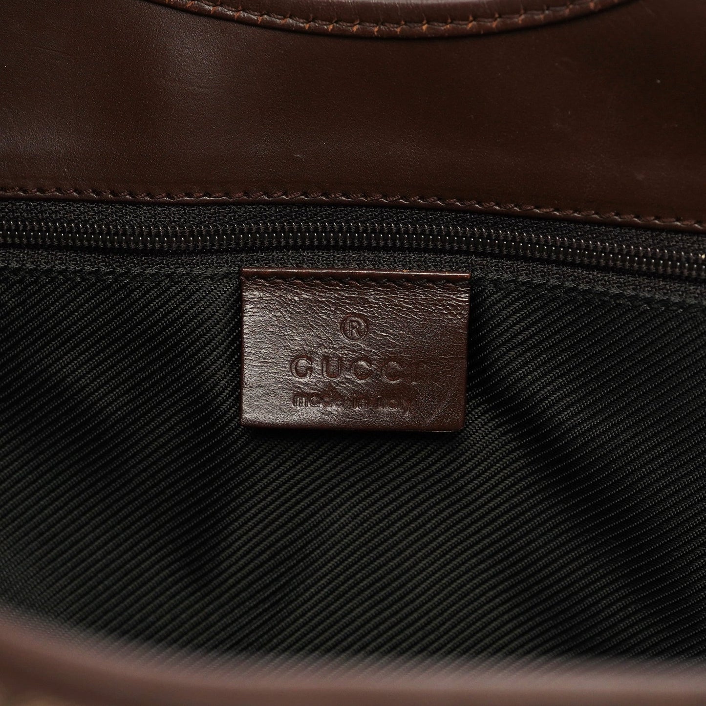 Beige Brown GG Jackie Shoulder Bag