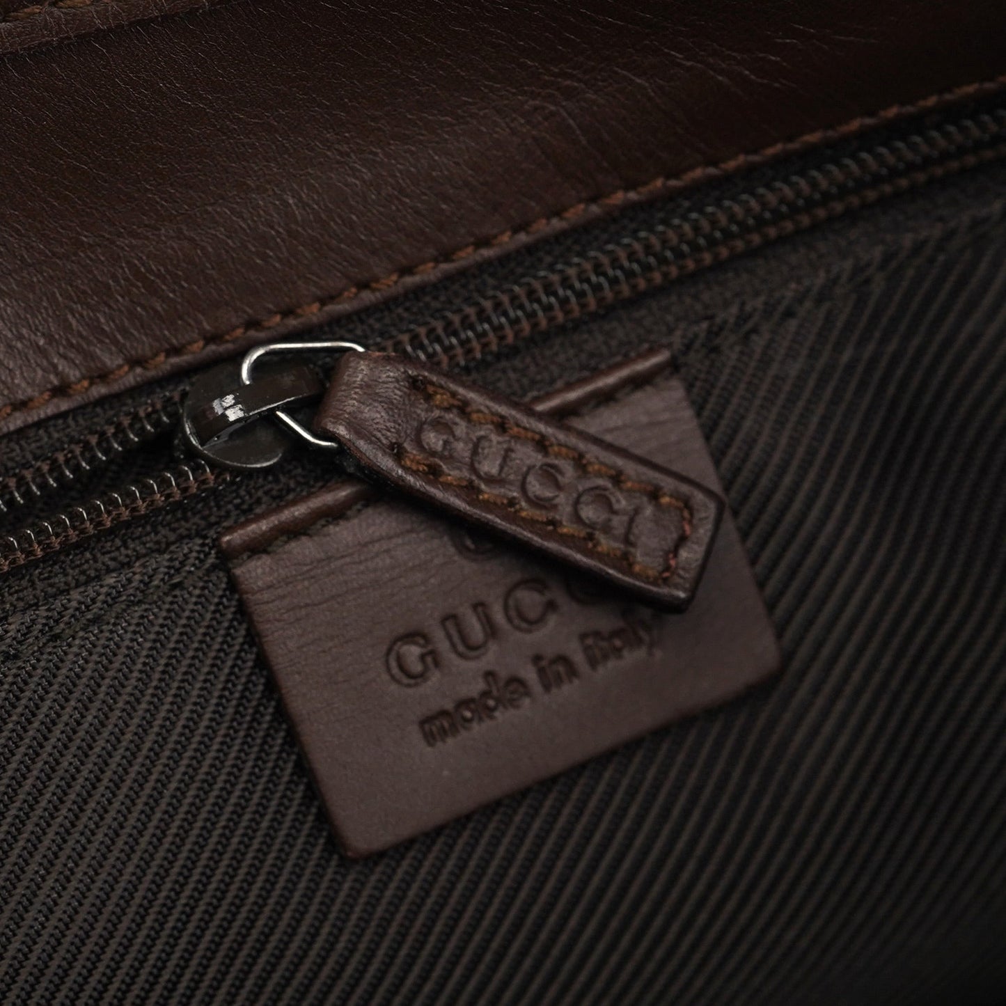 Beige Brown GG Jackie Shoulder Bag