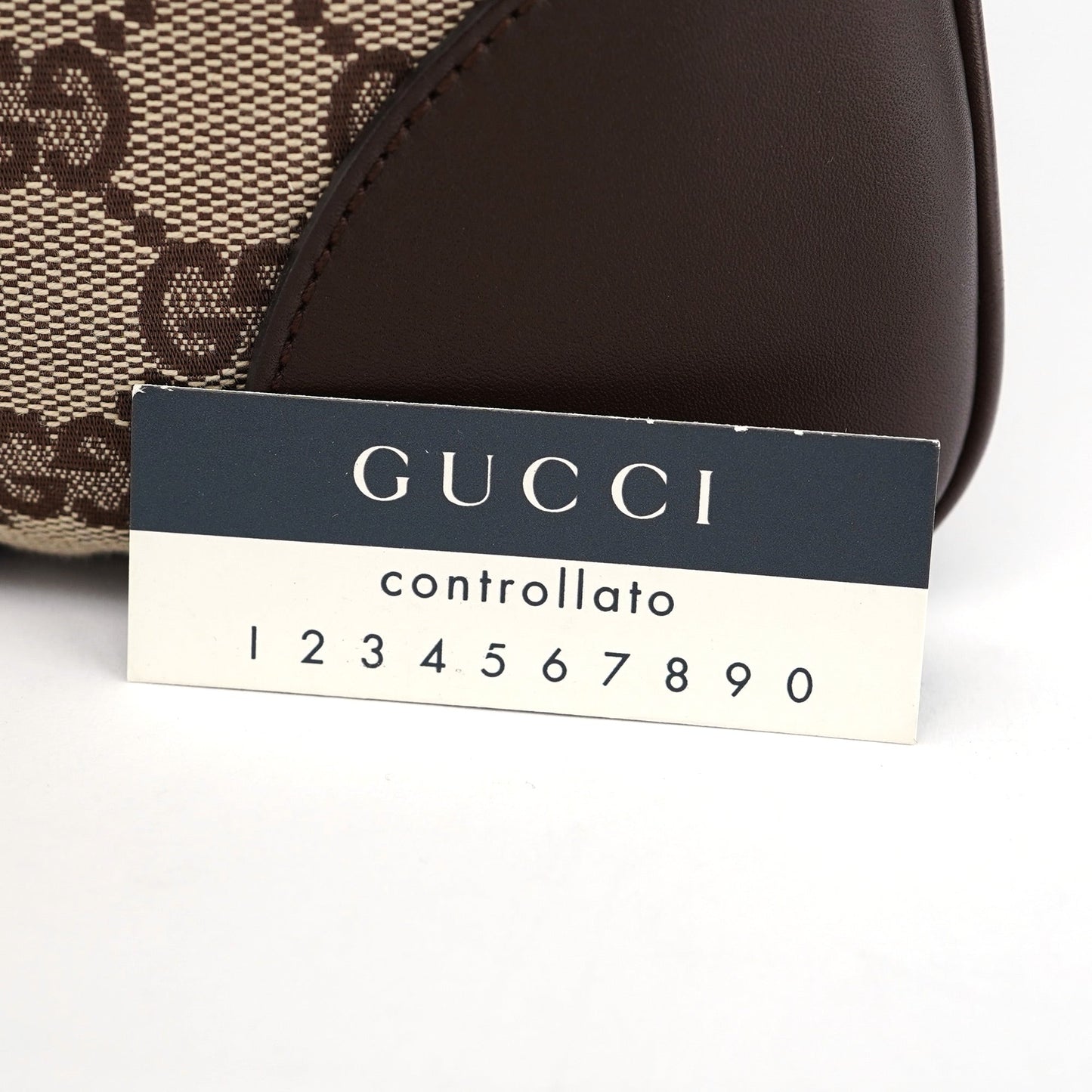 Beige Brown GG Jackie Shoulder Bag