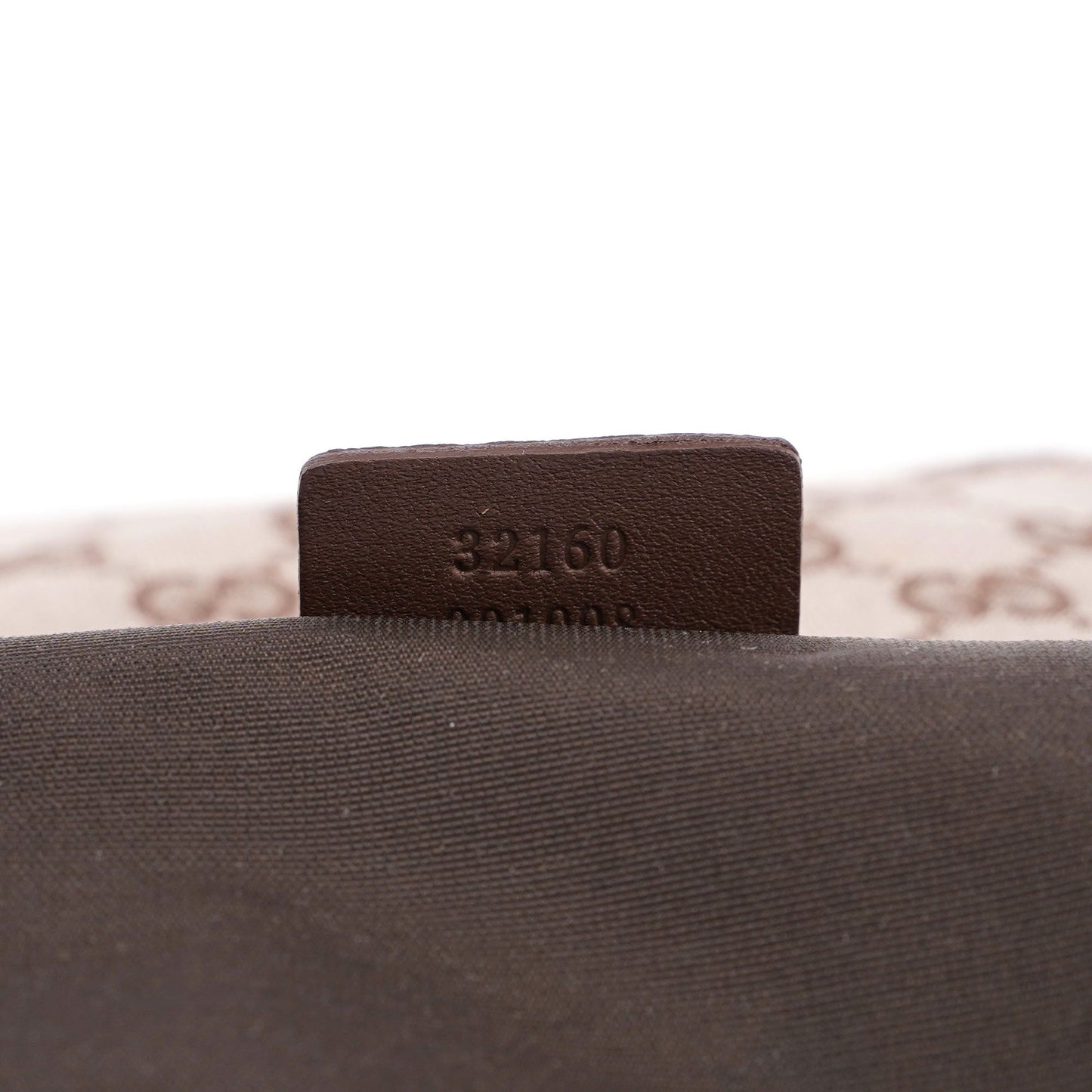 Beige Brown GG Shoulder Bag