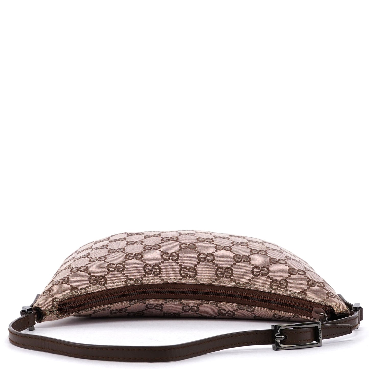 Beige Brown GG Shoulder Bag