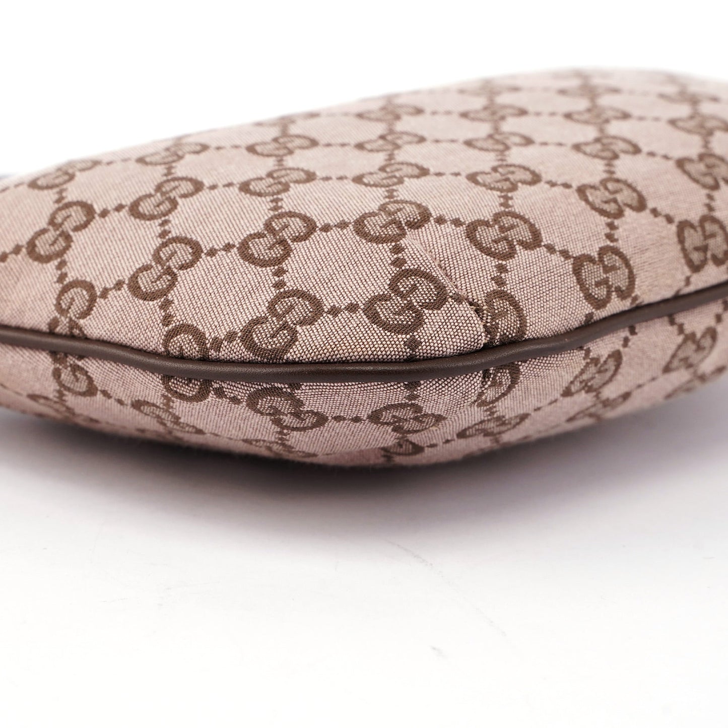 Beige Brown GG Shoulder Bag