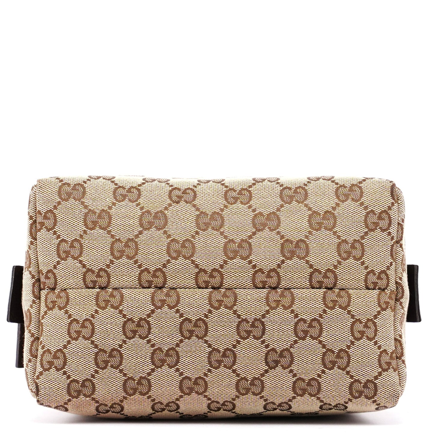 Beige Brown GG Small Bowling Bag