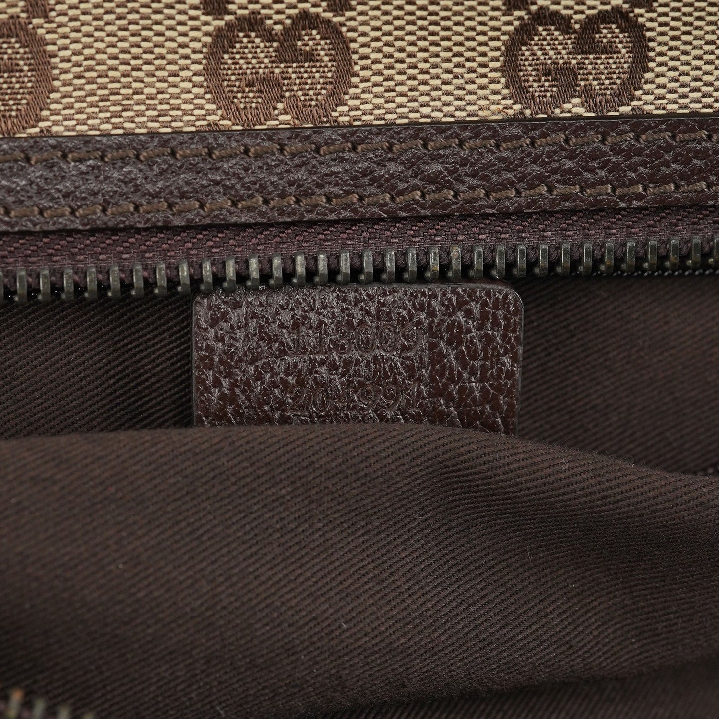 Beige Brown GG Tote Bag