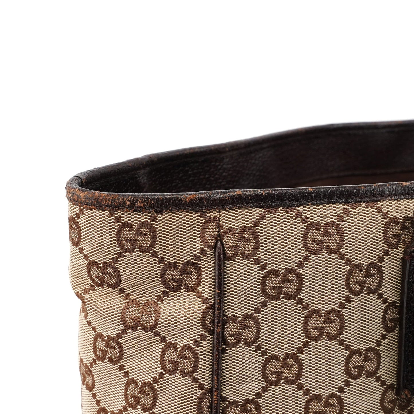 Beige Brown GG Tote Bag