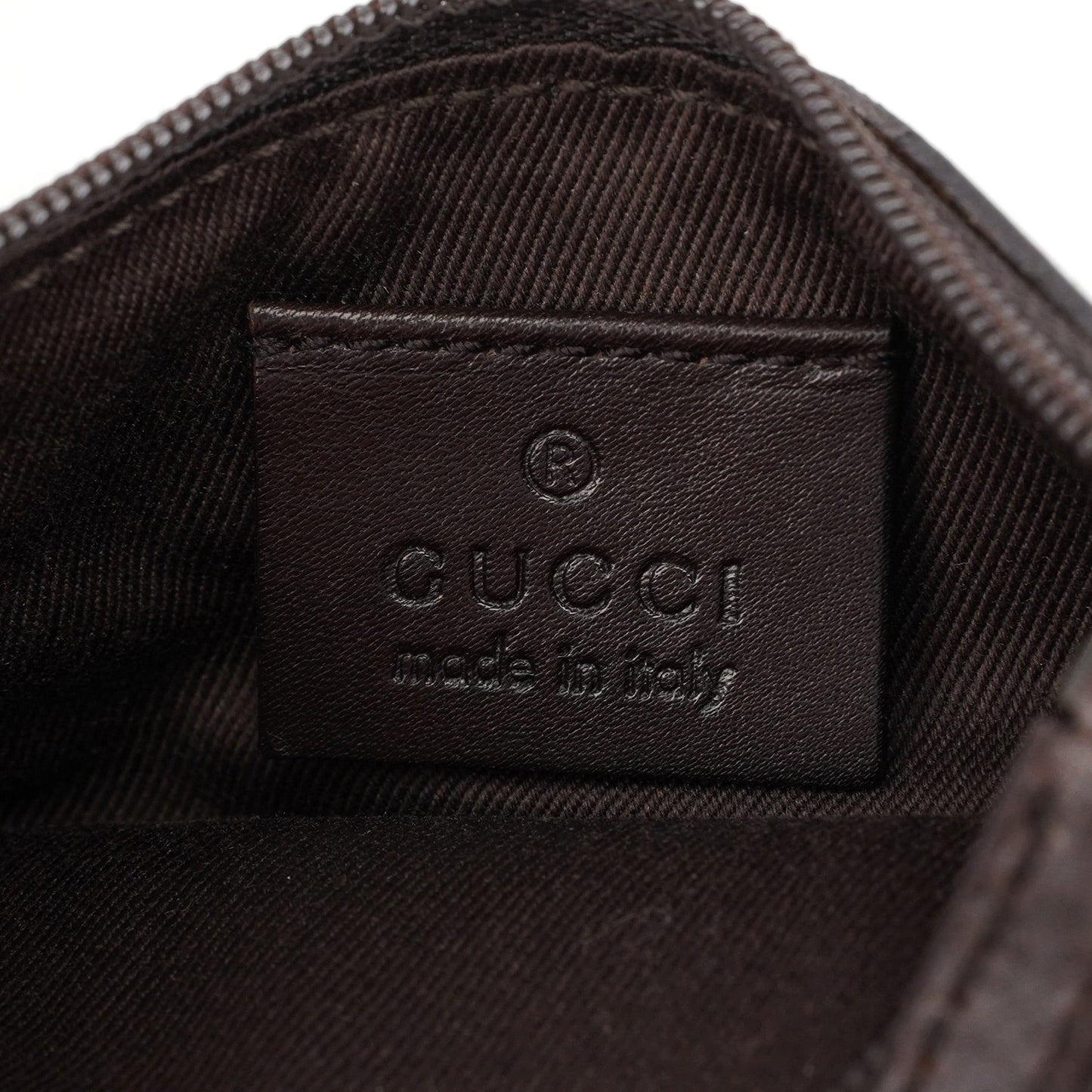 Beige Brown GG Tote With Pouch