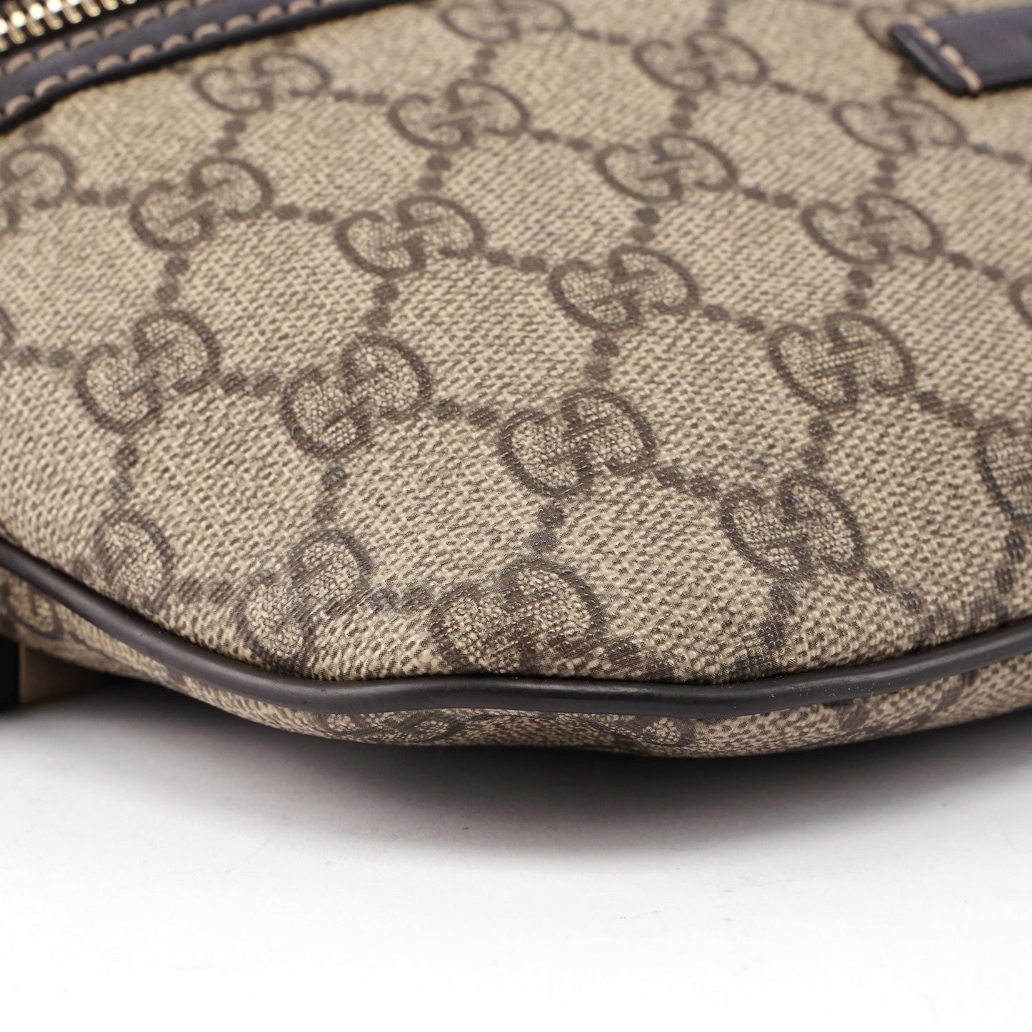 Beige Brown GG Waist Bag
