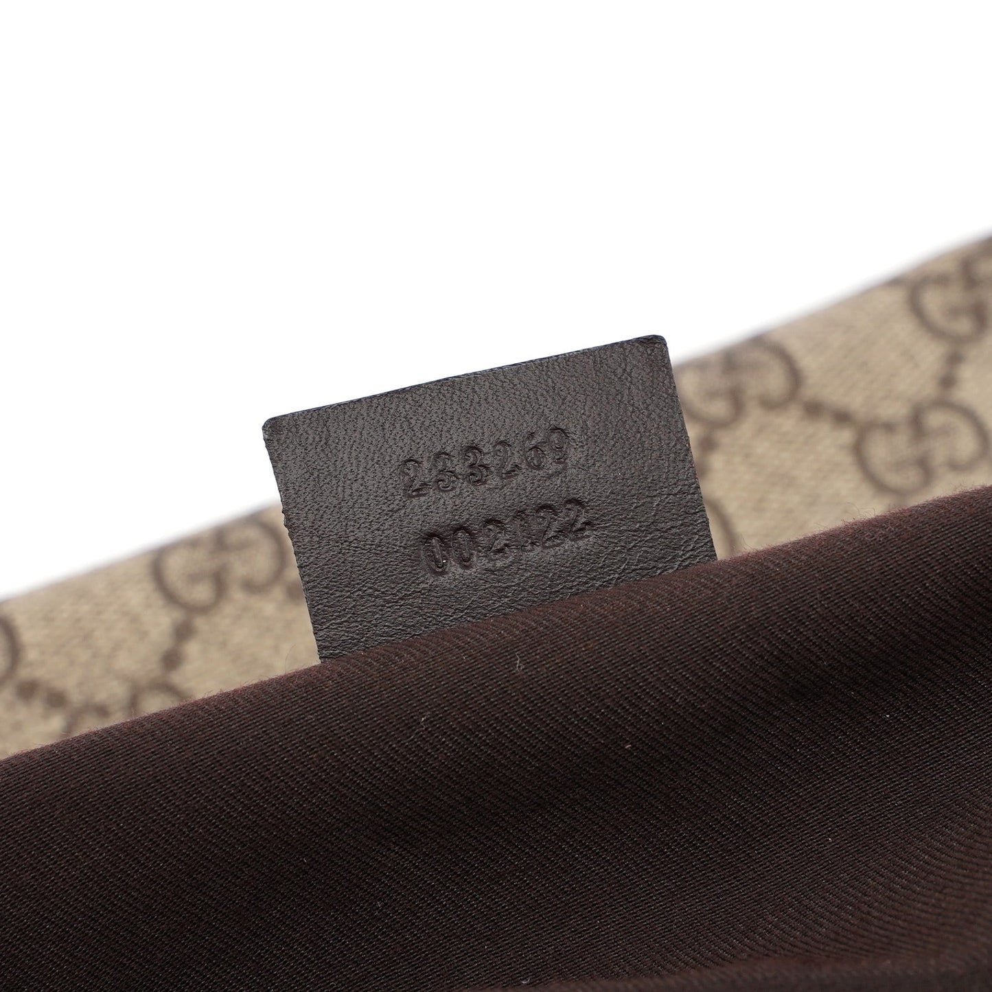 Beige Brown GG Waist Bag