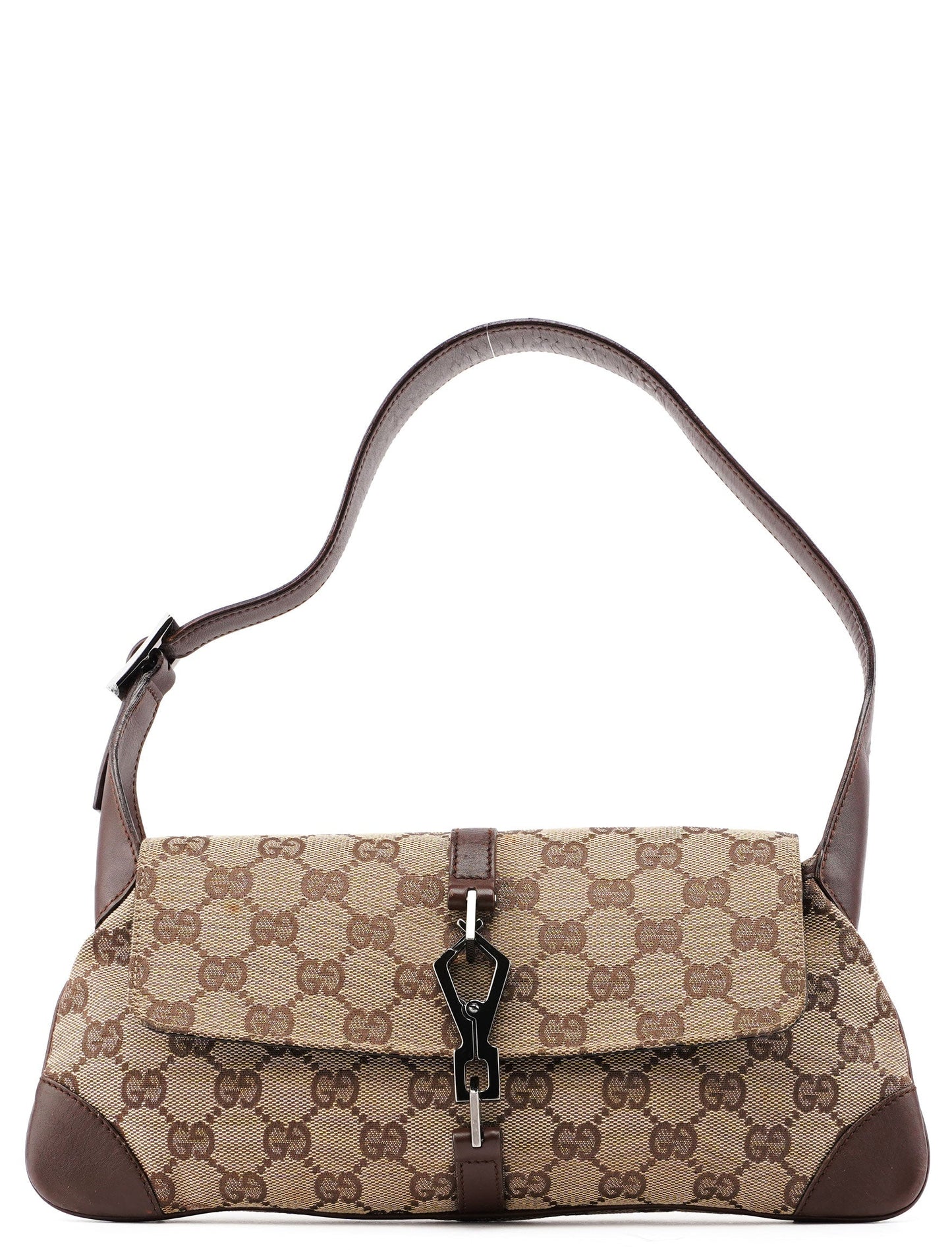 Beige Brown Jackie Shoulder Bag