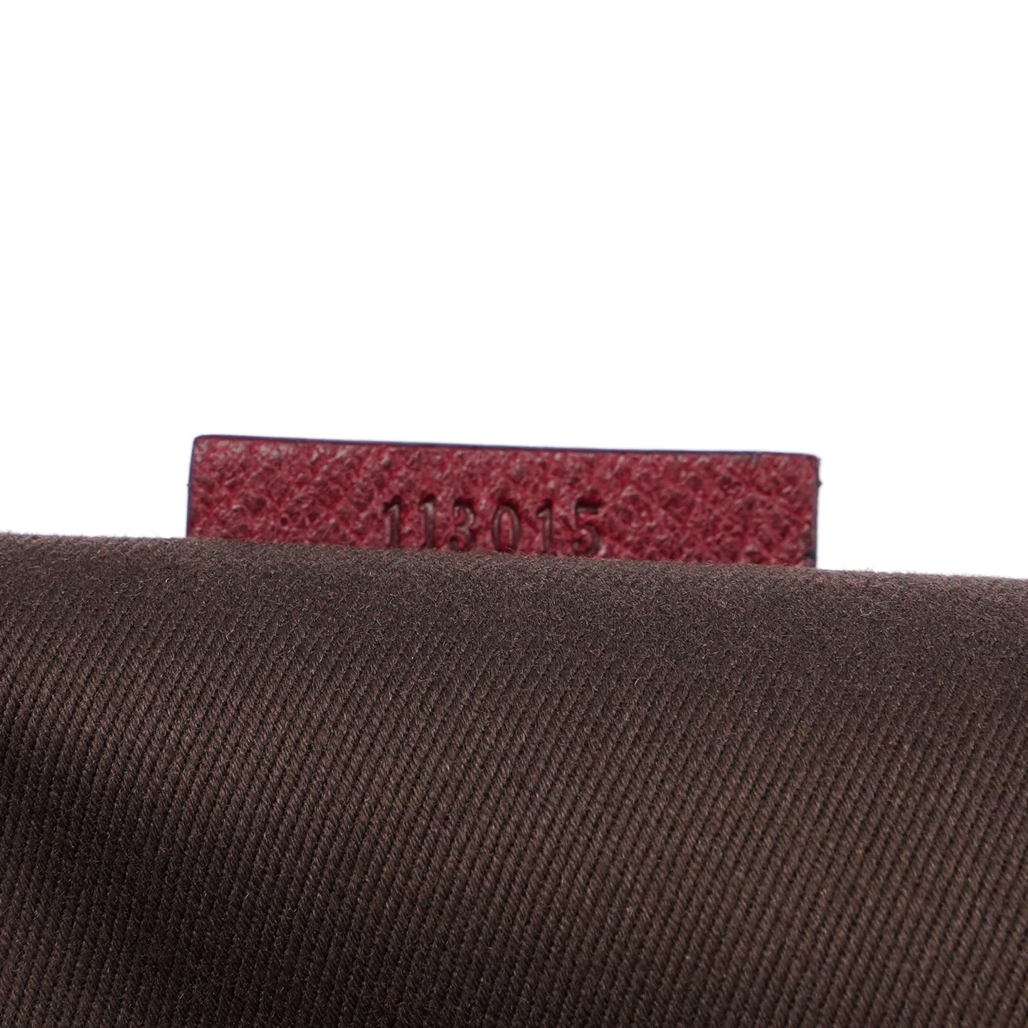 Beige Burgundy GG Tote Bag