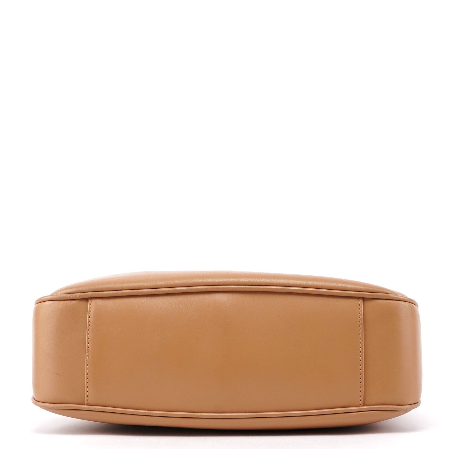 Beige Calfskin Bamboo 2-Way Bag