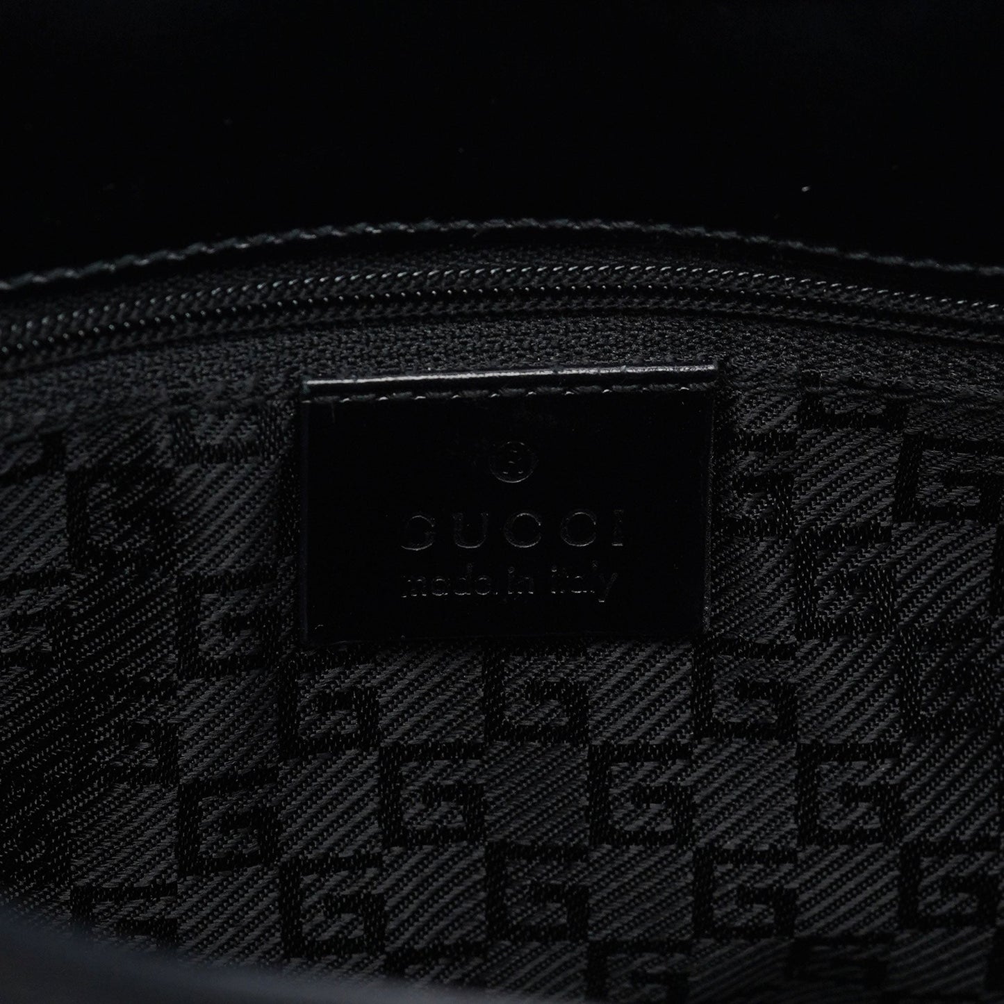 Beige Canvas Jackie Shoulder Bag