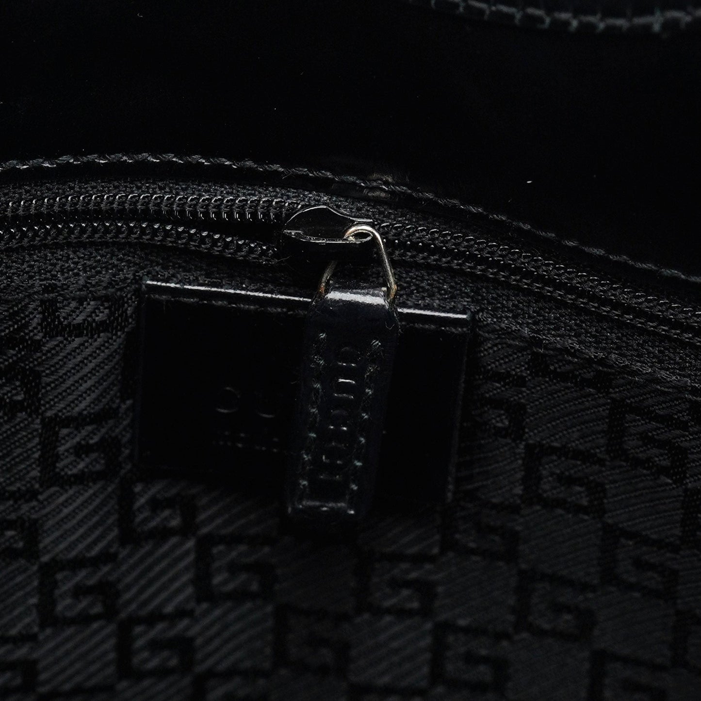 Beige Canvas Jackie Shoulder Bag