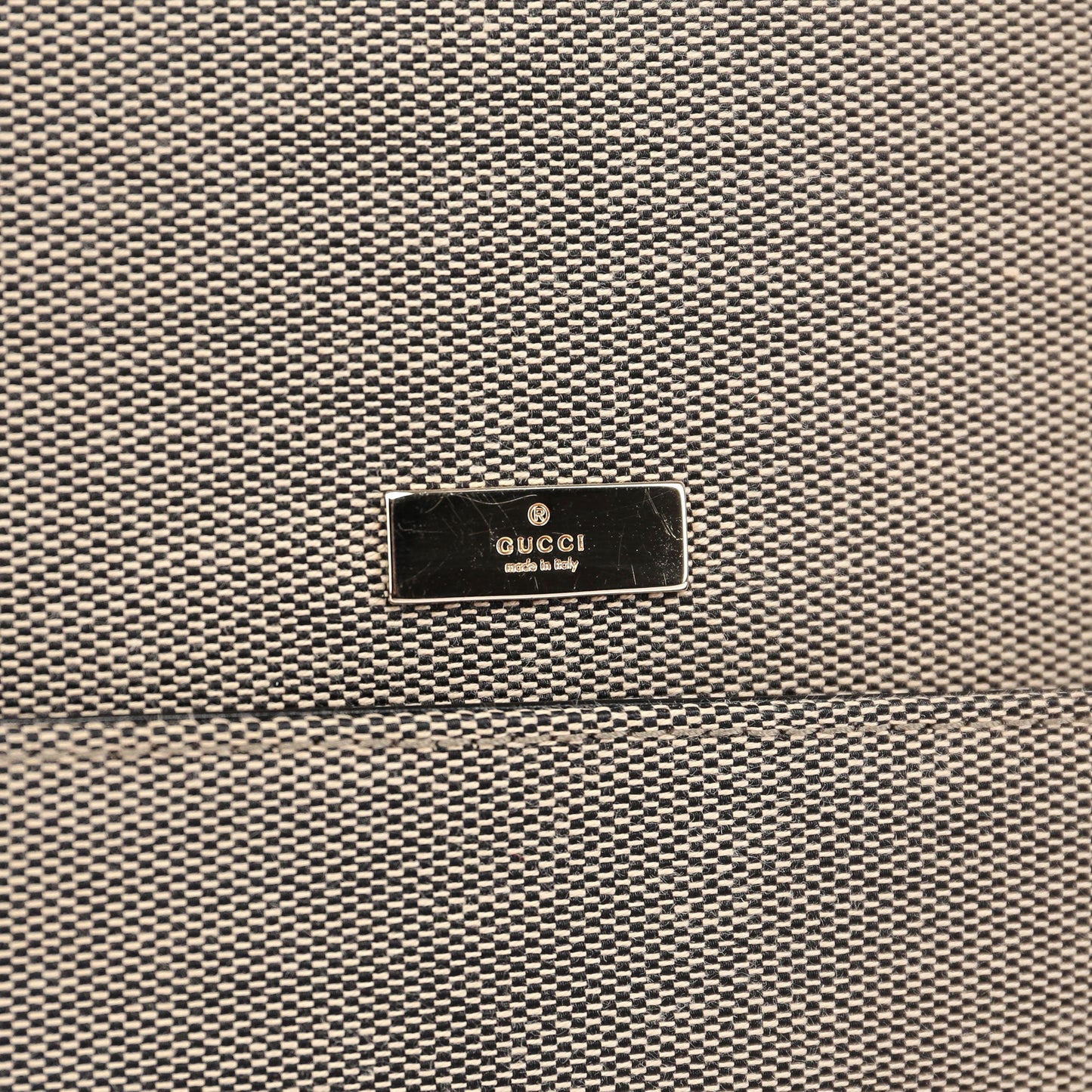 Beige Canvas Keylock Tote