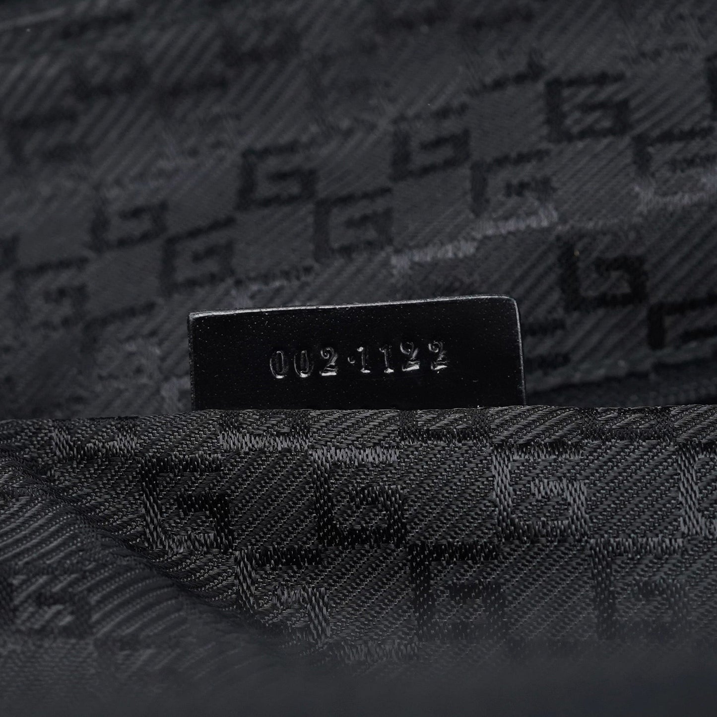 Beige Canvas Patent Leather Tote Bag