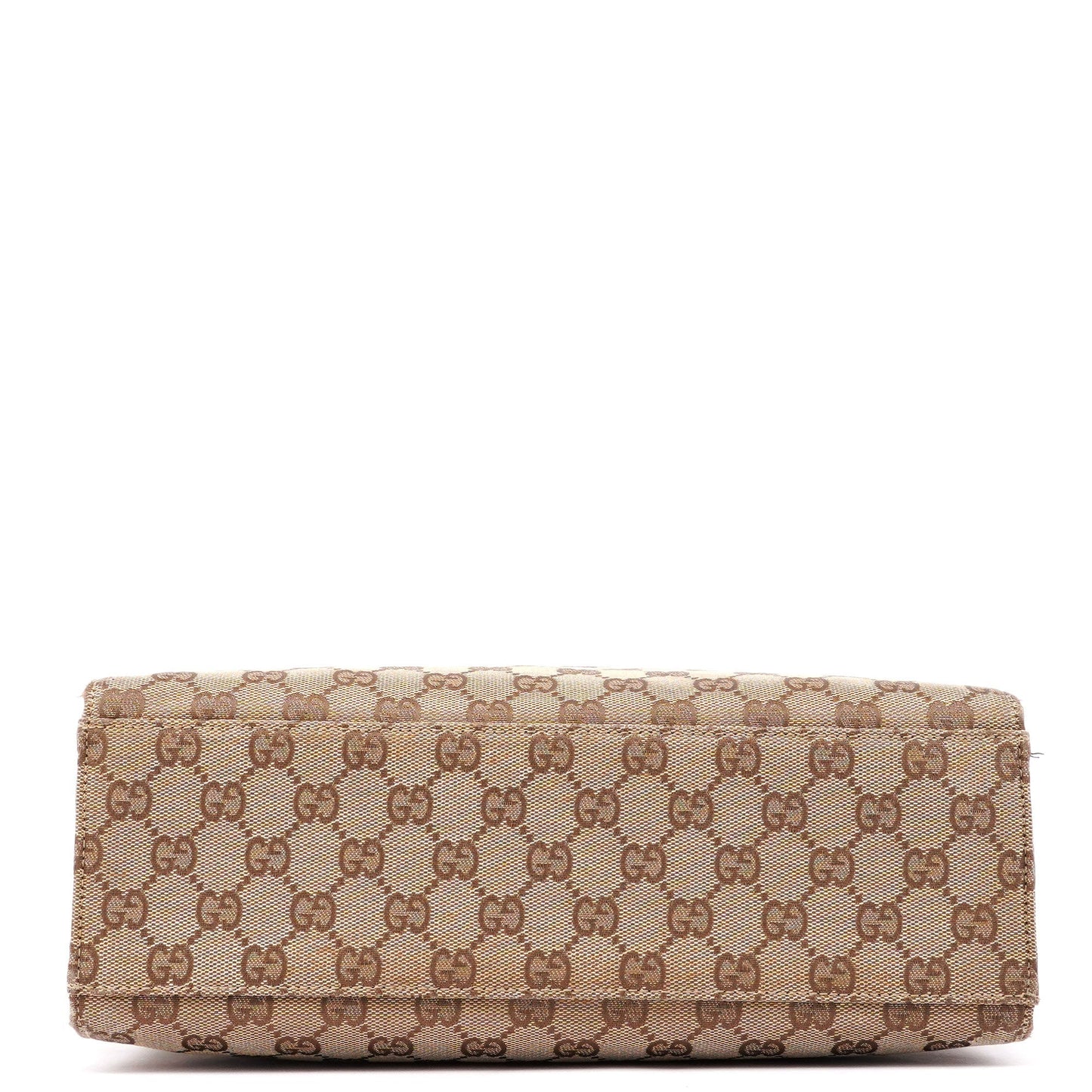 Beige GG Bamboo 2-Way Tote