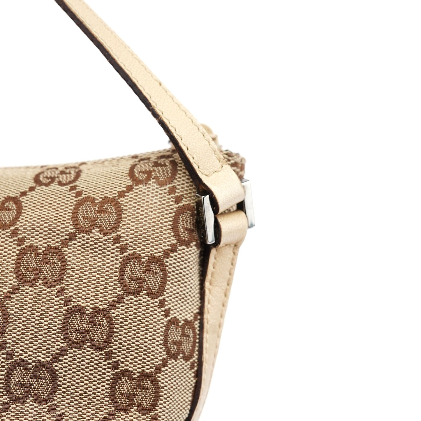Beige GG Boat Pochette