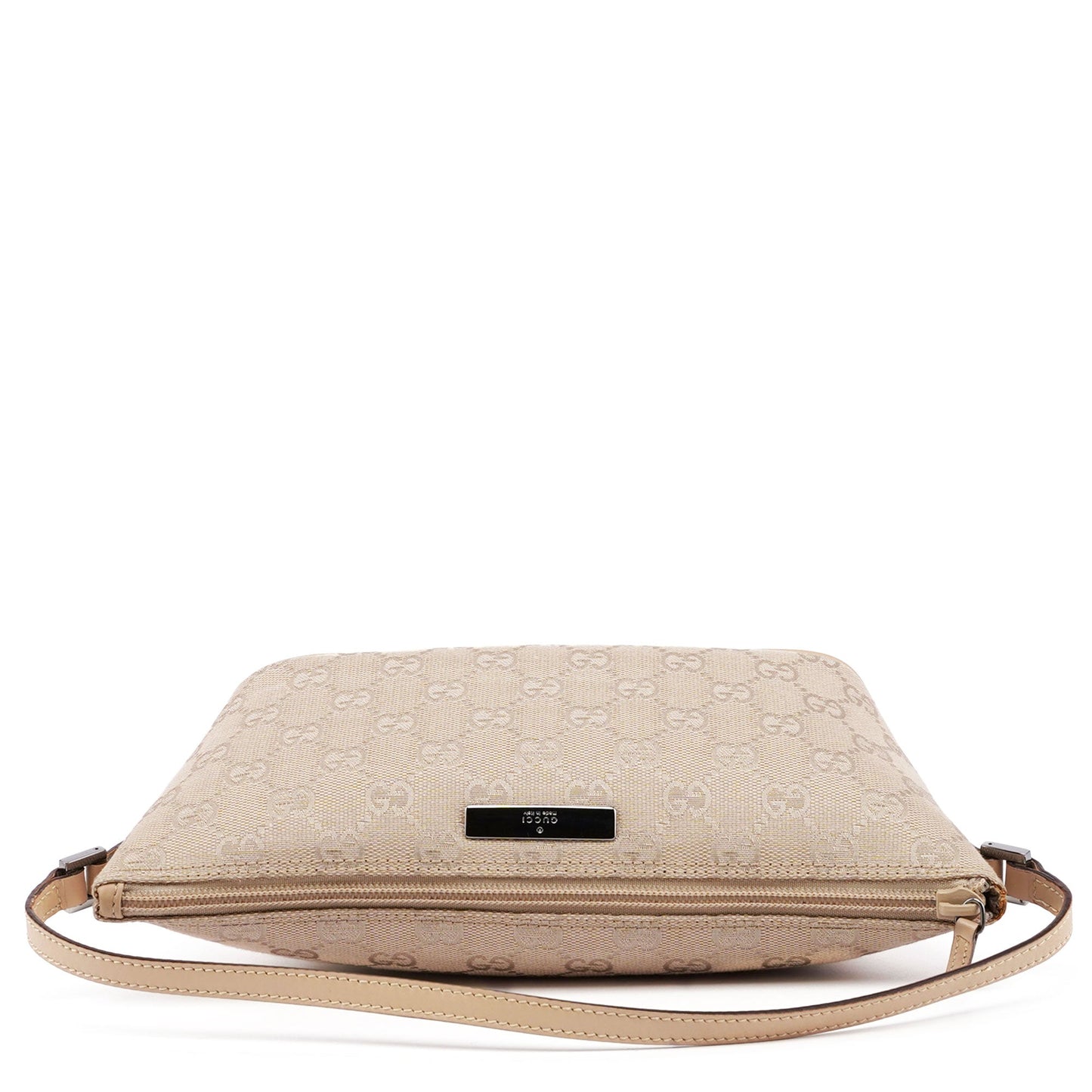 Beige GG Boat Pochette