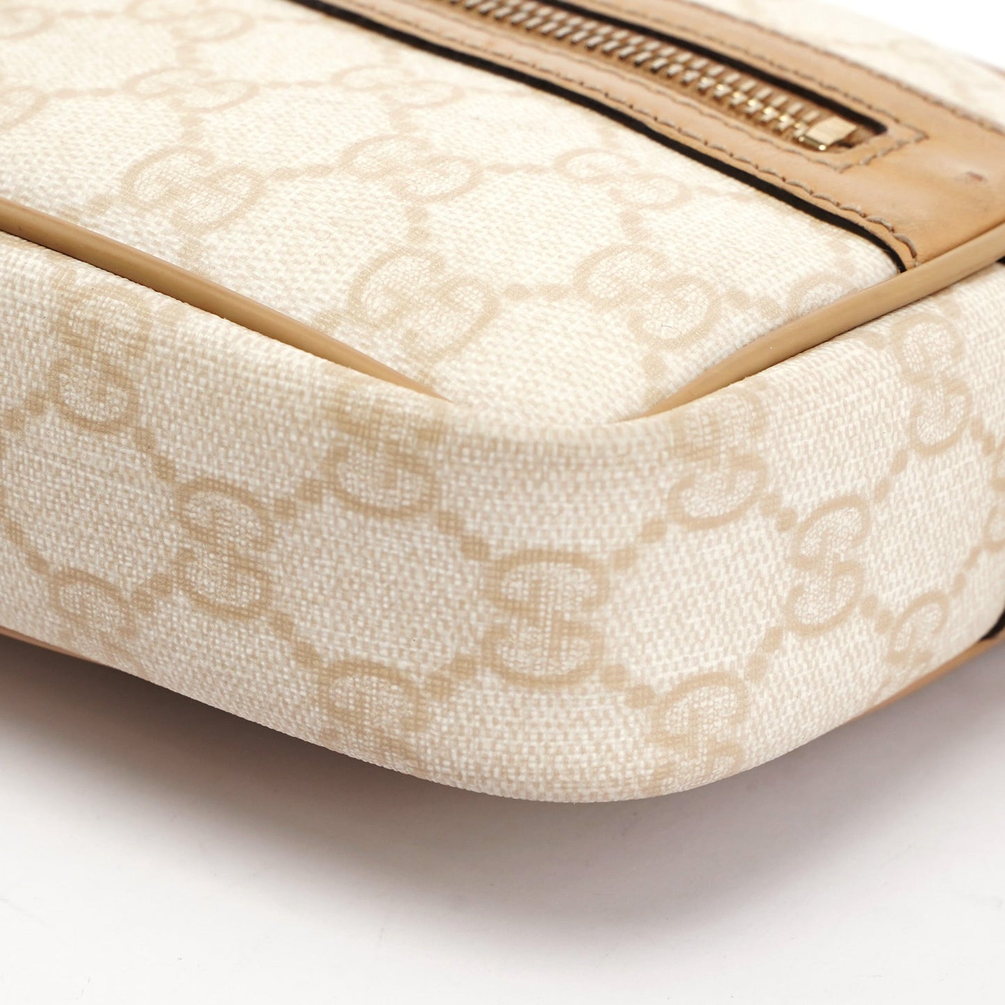 Beige GG Crossbody Bag