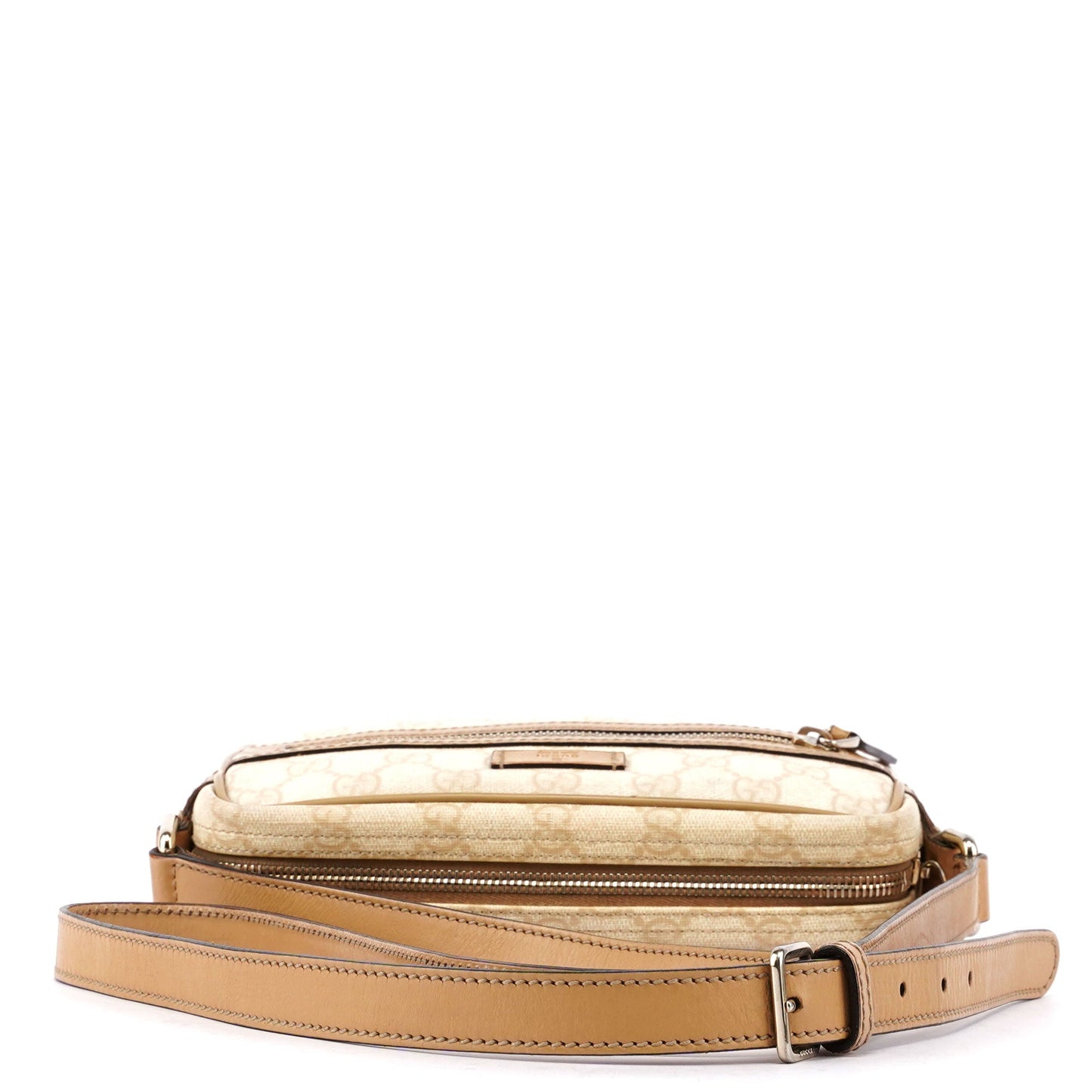 Beige GG Crossbody Bag