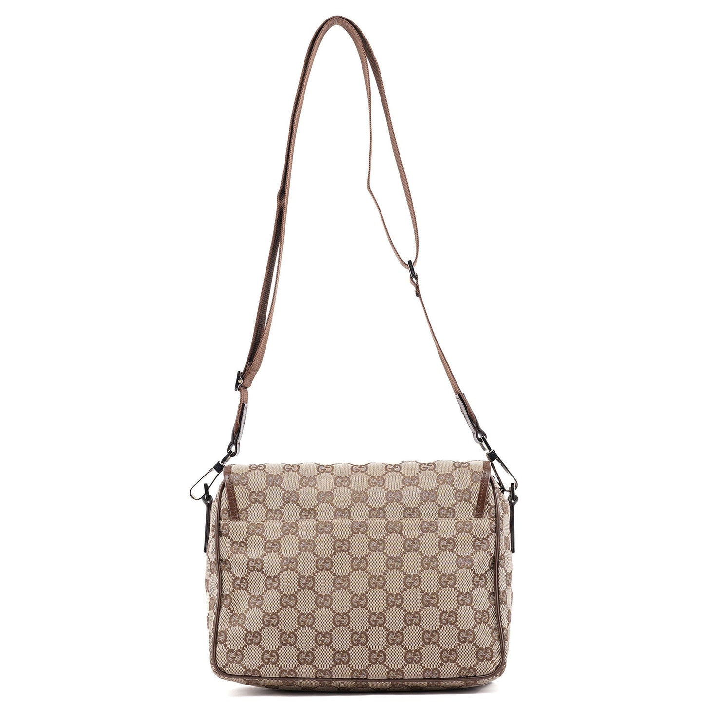 Beige GG Crossbody Bag