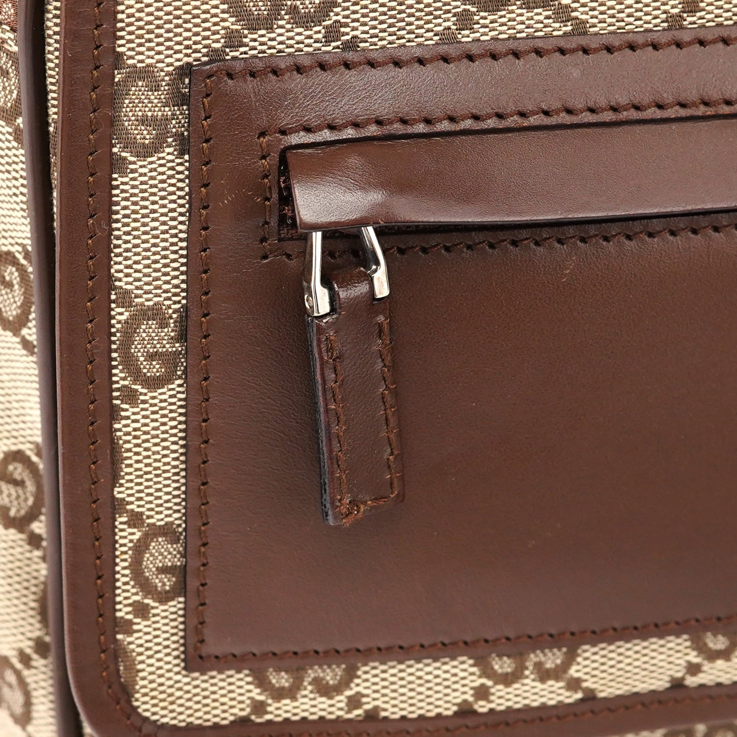 Beige GG Crossbody Bag