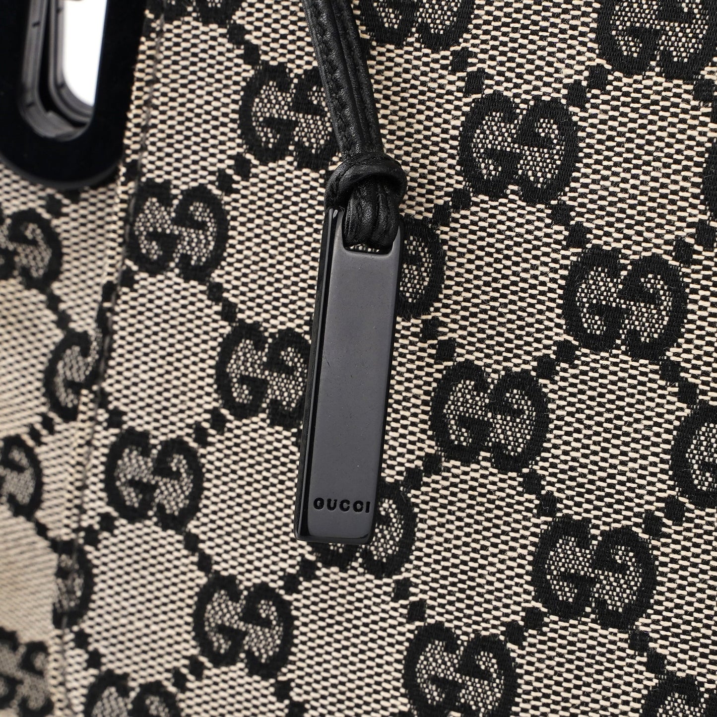 Beige GG Flap Plastic Chain Shoulder Bag