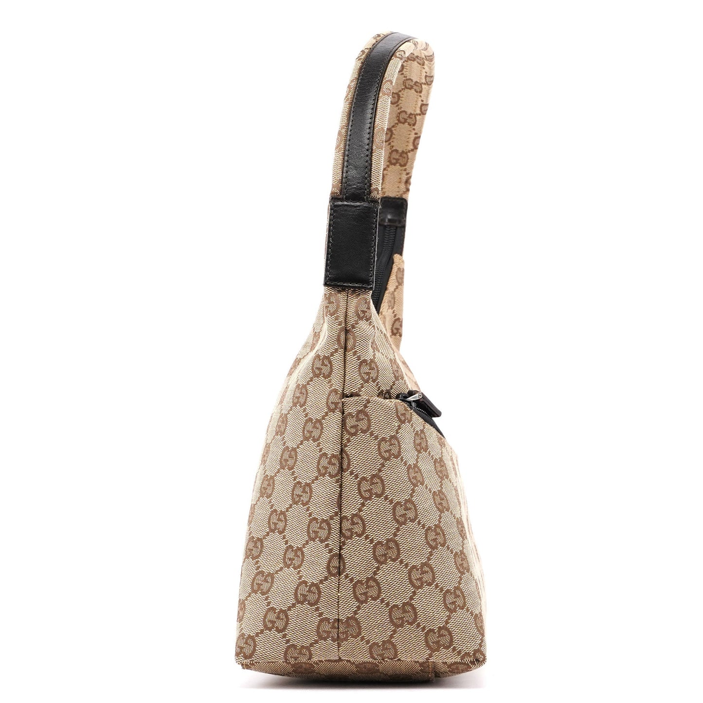 Beige GG Hobo Shoulder Bag