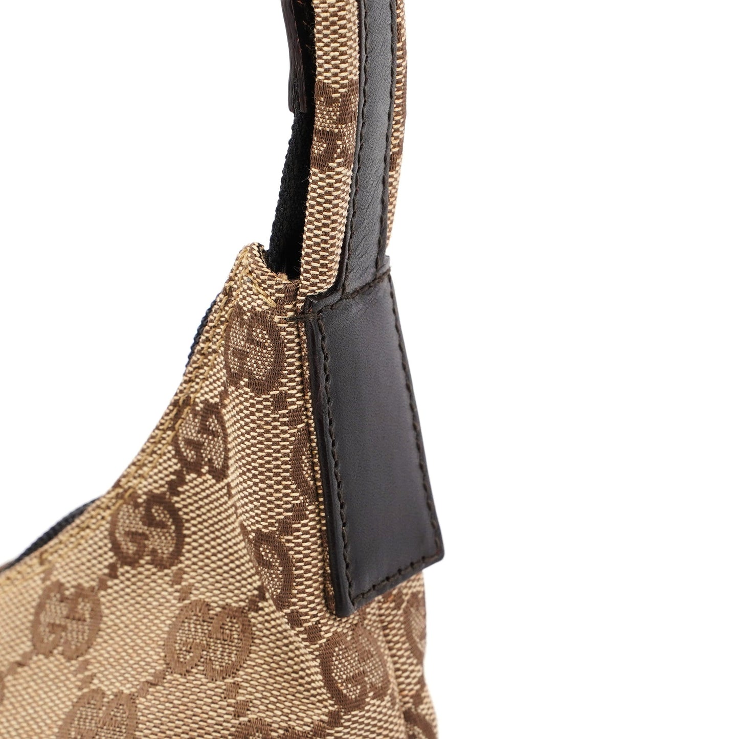 Beige GG Hobo Shoulder Bag