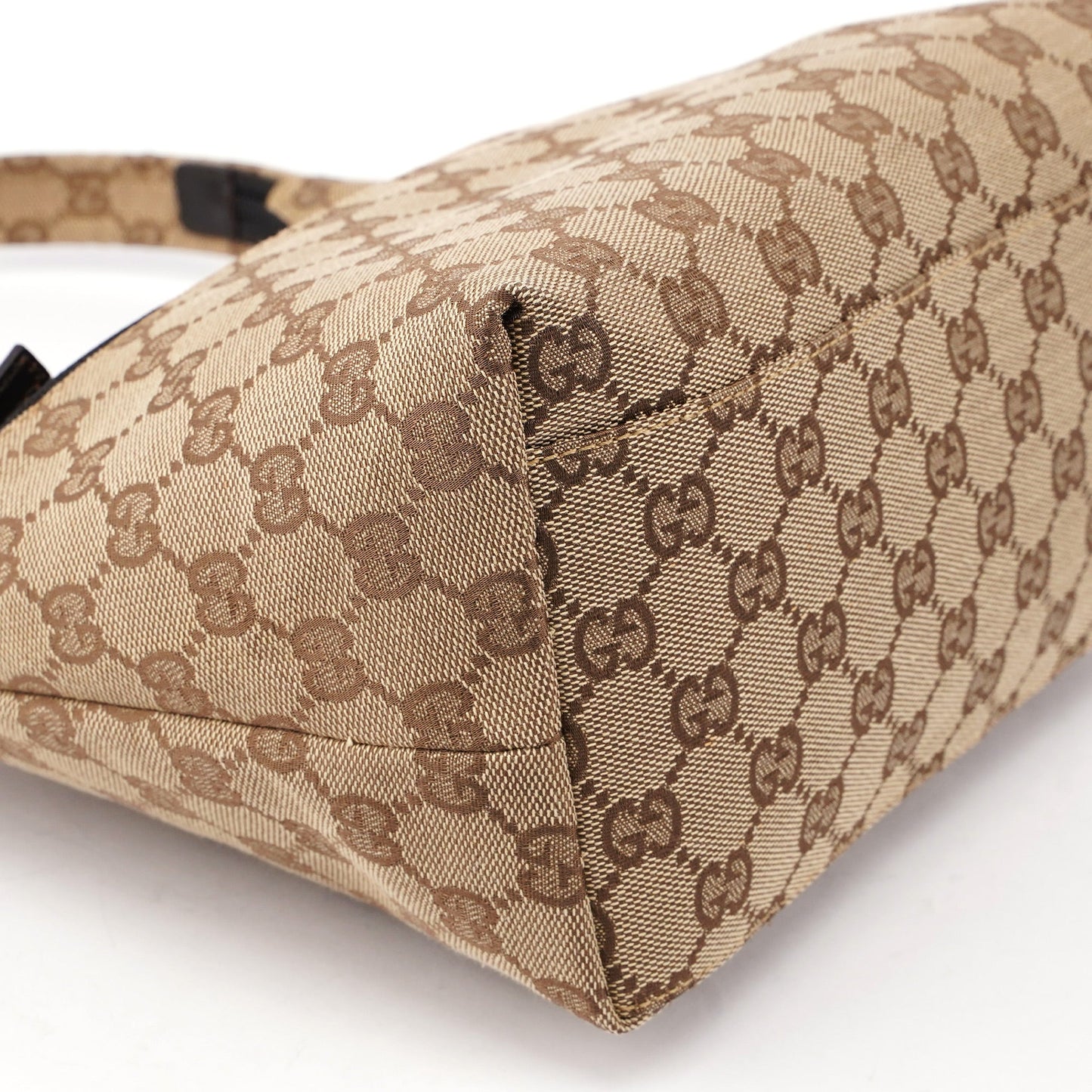 Beige GG Hobo Shoulder Bag