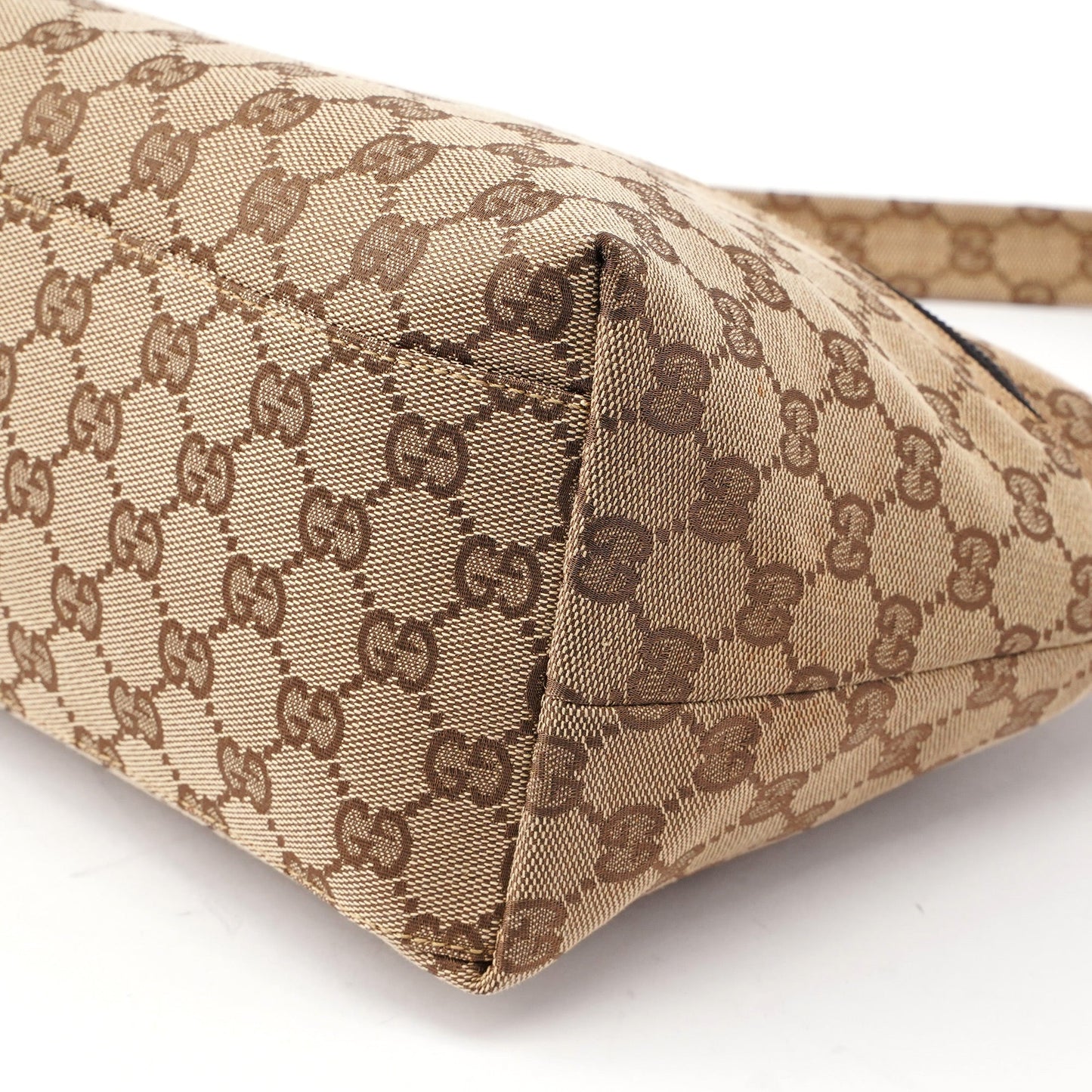 Beige GG Hobo Shoulder Bag