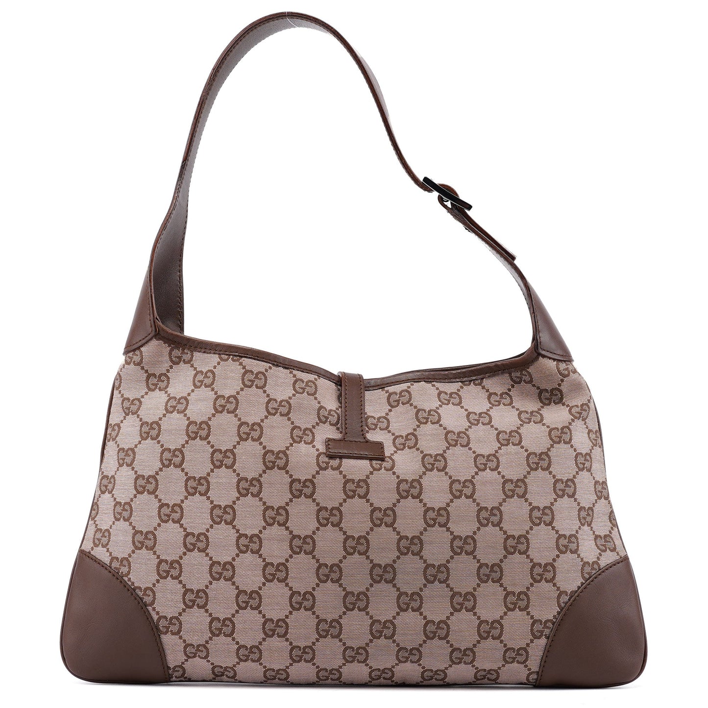 Beige GG Jackie Shoulder Bag