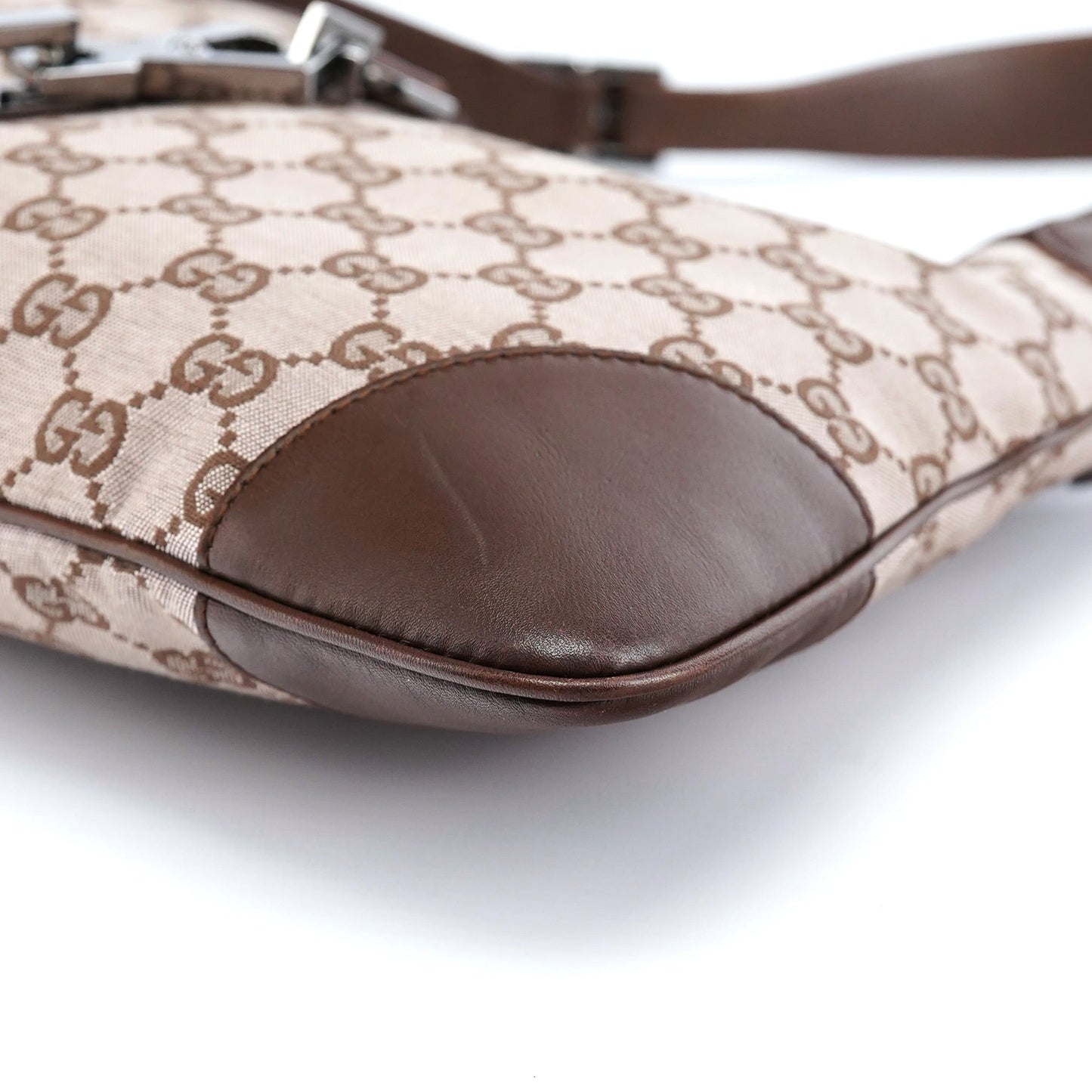 Beige GG Jackie Shoulder Bag