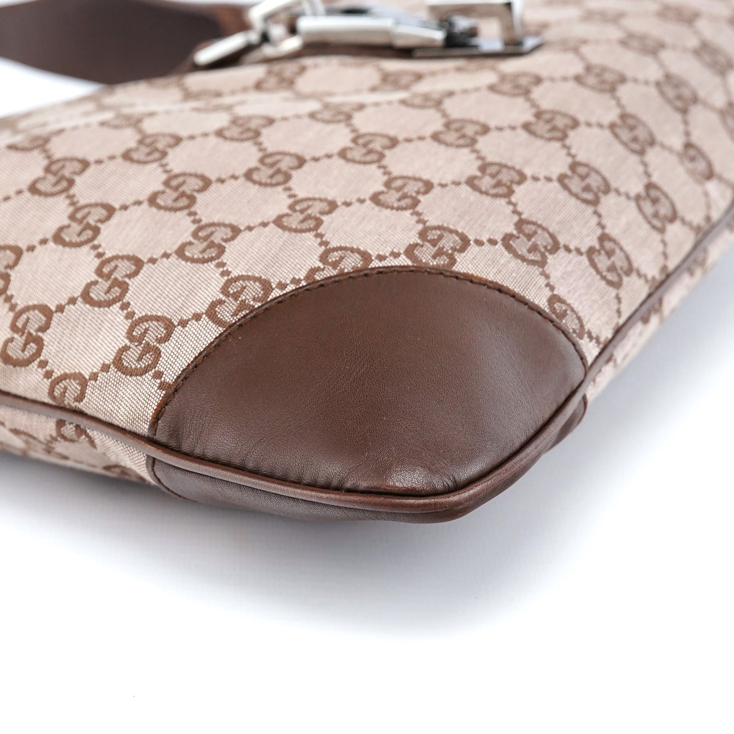 Beige GG Jackie Shoulder Bag