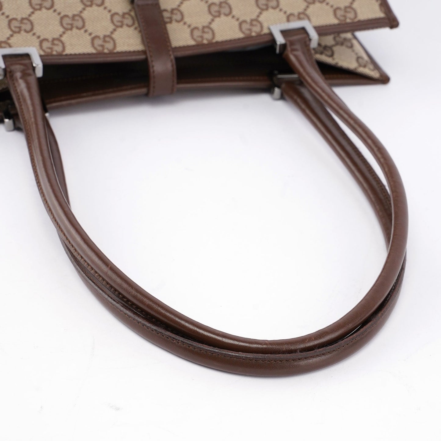 Beige GG Jackie Tote