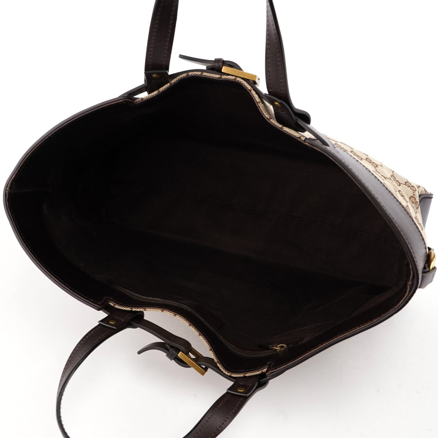 Beige GG Large Tote Bag