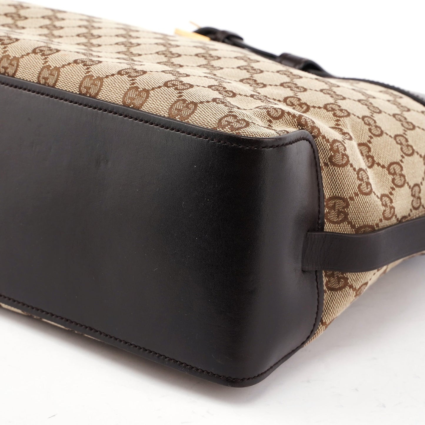 Beige GG Large Tote Bag