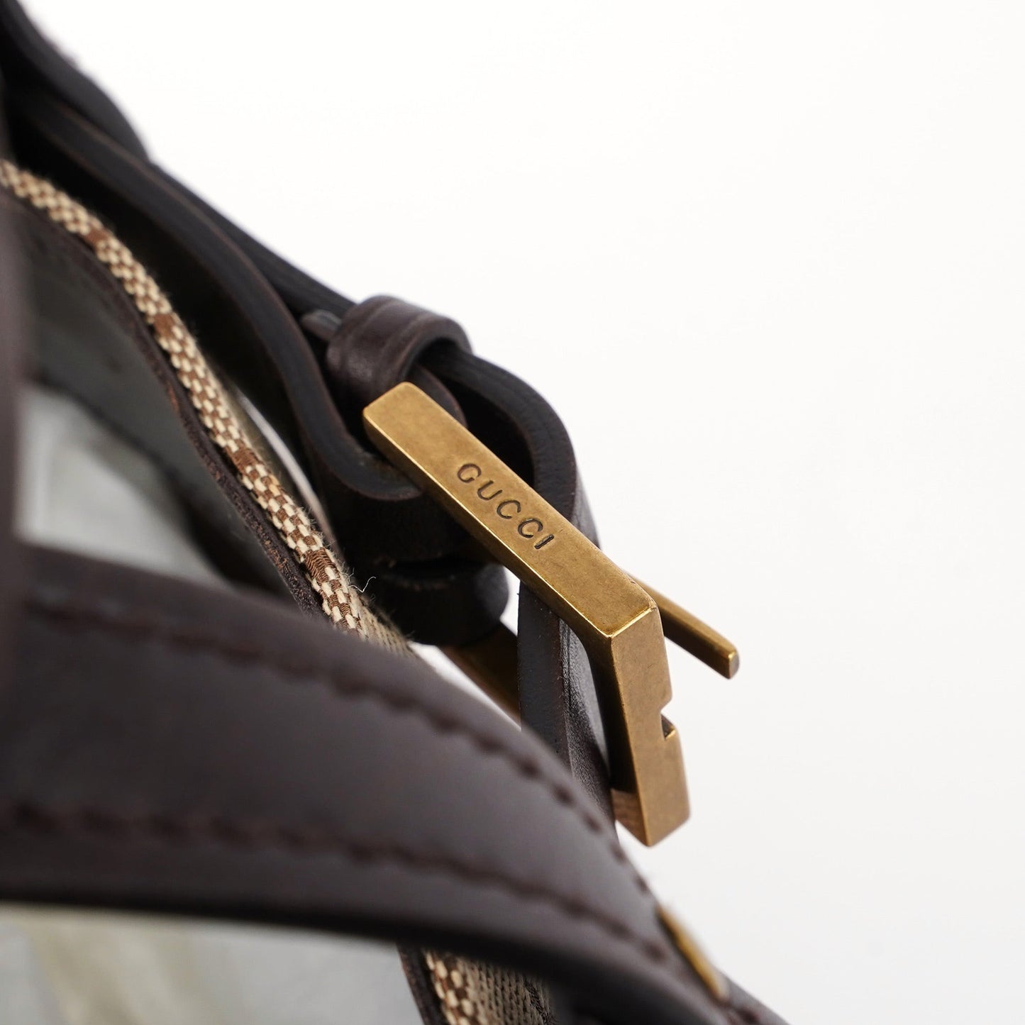 Beige GG Large Tote Bag