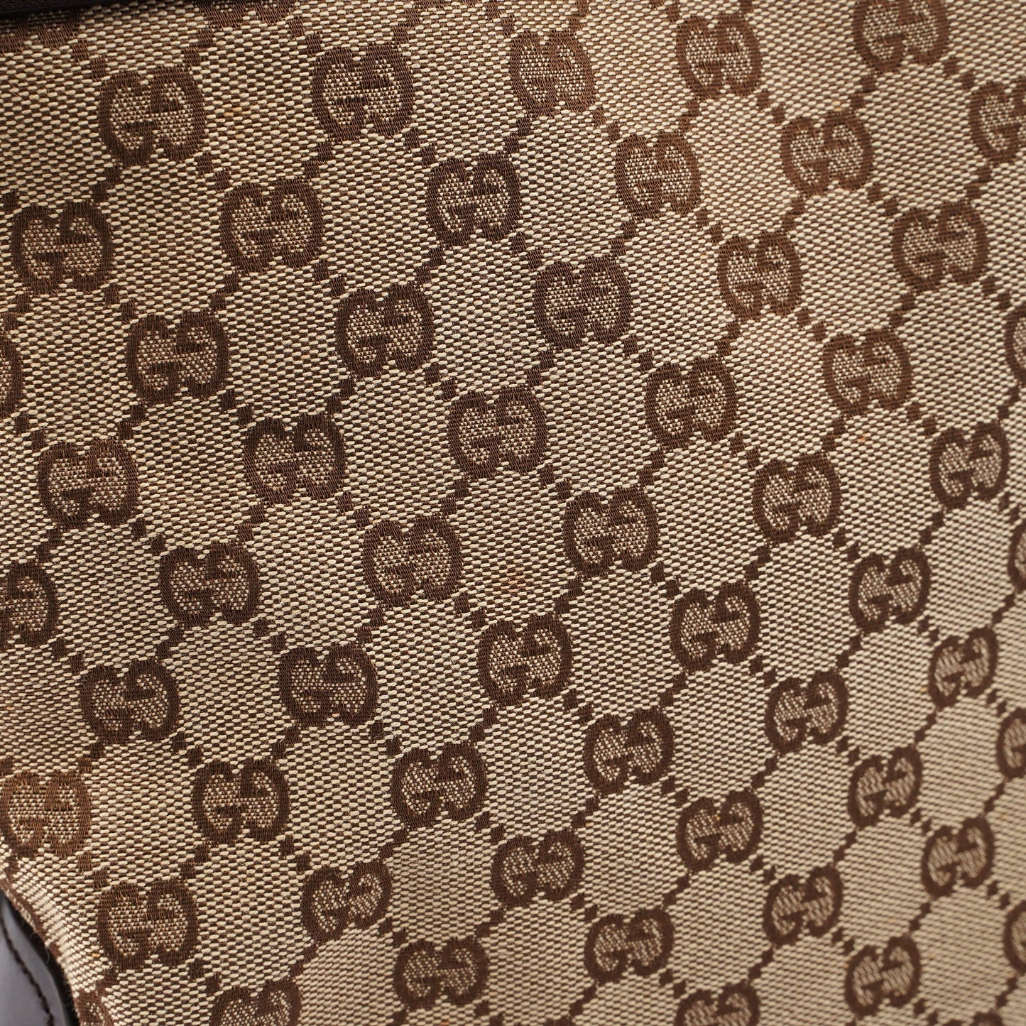 Beige GG Large Tote Bag