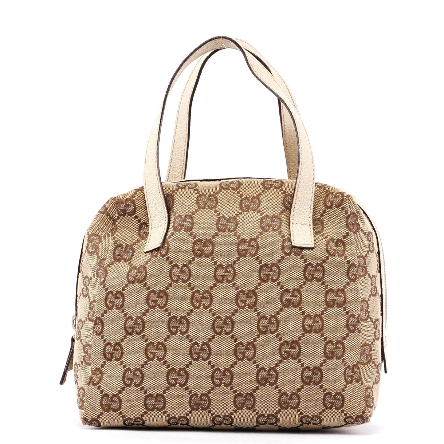 Beige GG Mini Bowling Bag