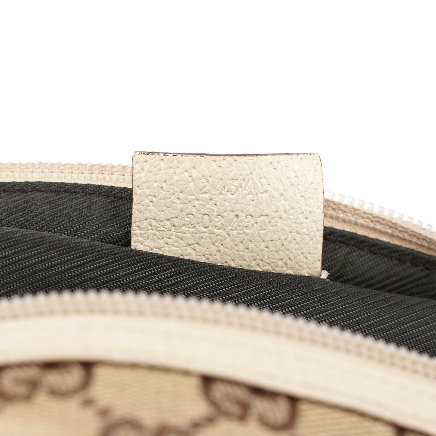 Beige GG Mini Bowling Bag