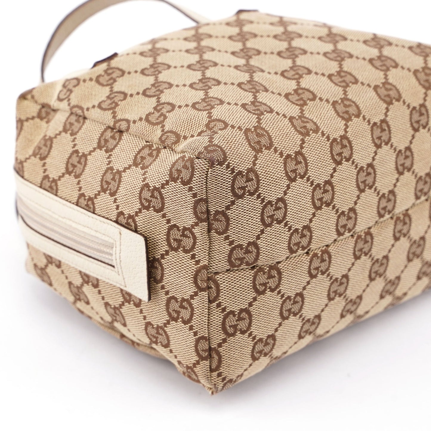 Beige GG Mini Bowling Bag