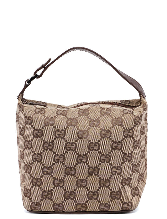 Beige GG Monogram Handbag