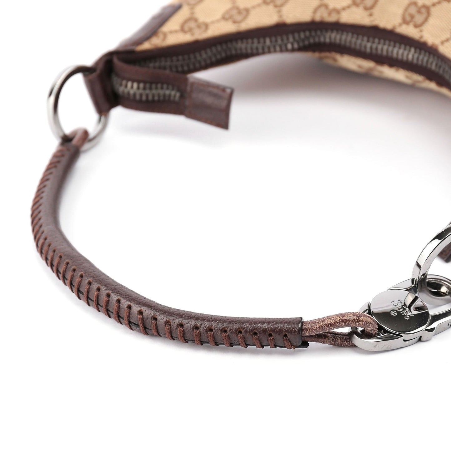 Beige GG Shoulder Bag