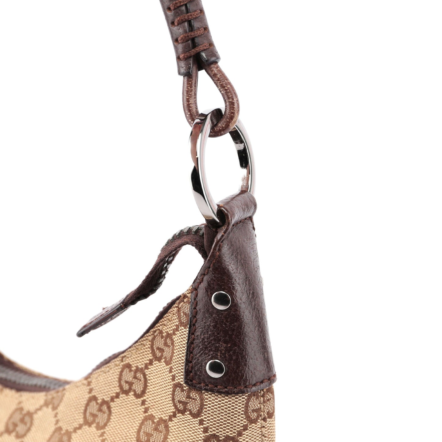 Beige GG Shoulder Bag