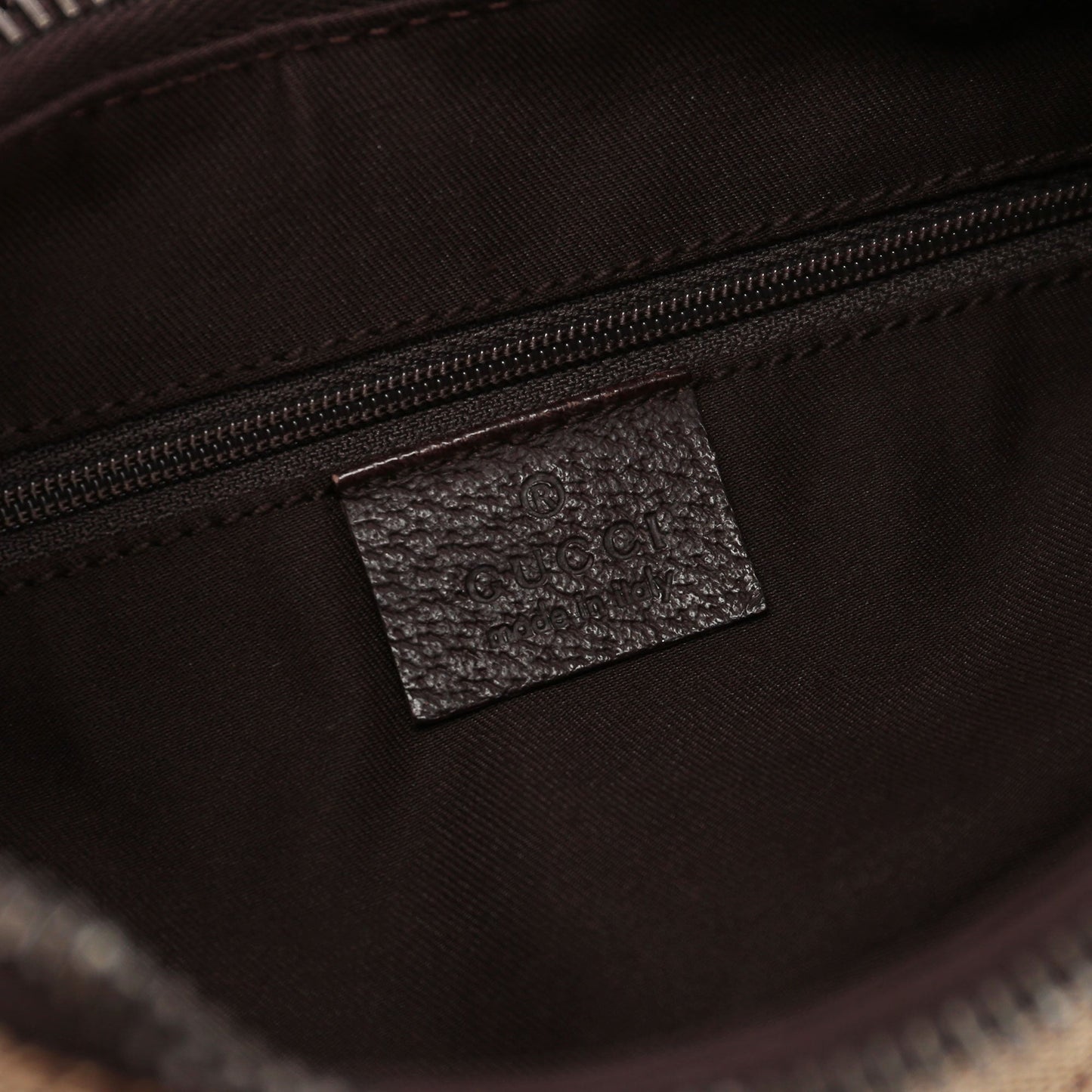 Beige GG Shoulder Bag