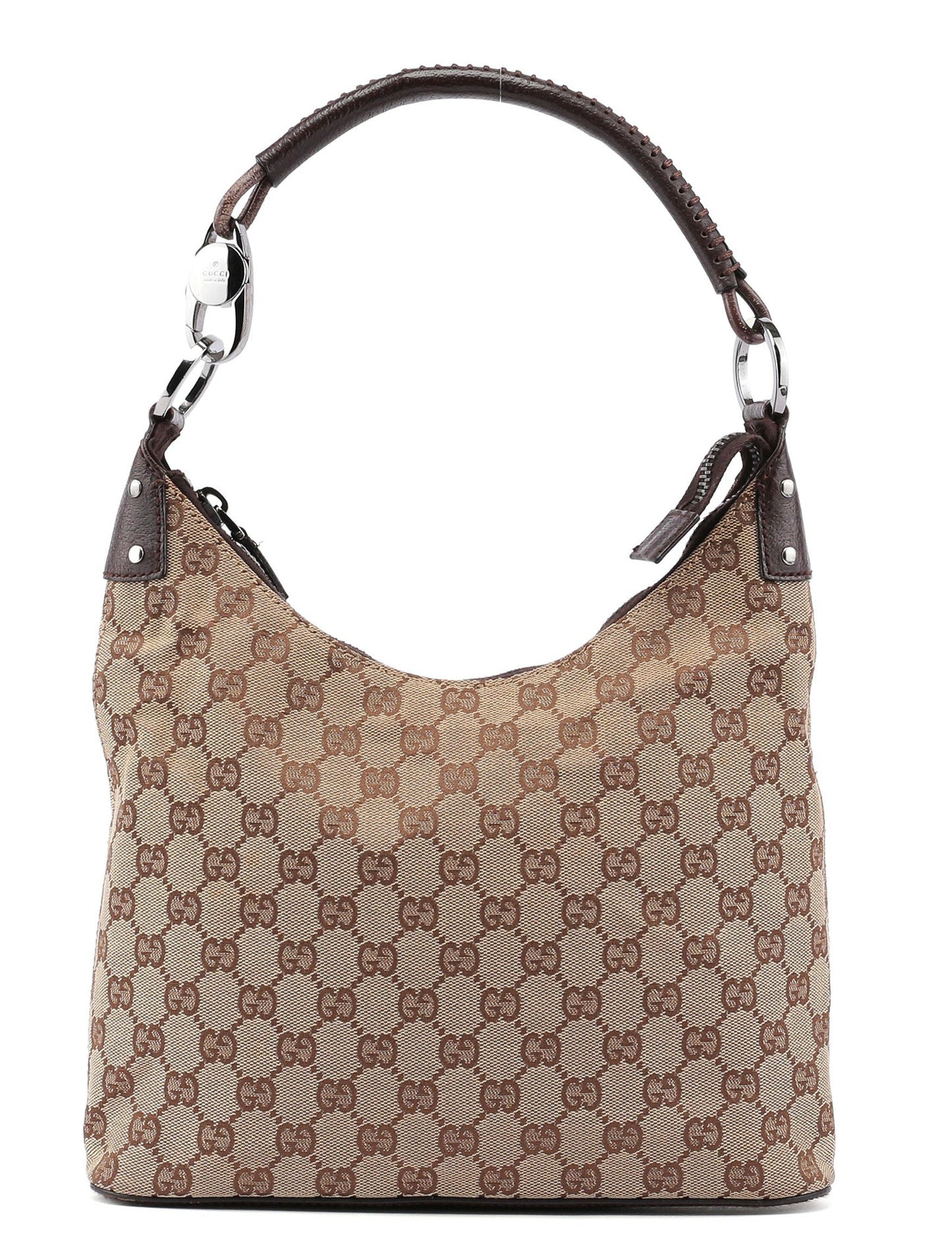 Beige GG Shoulder Bag