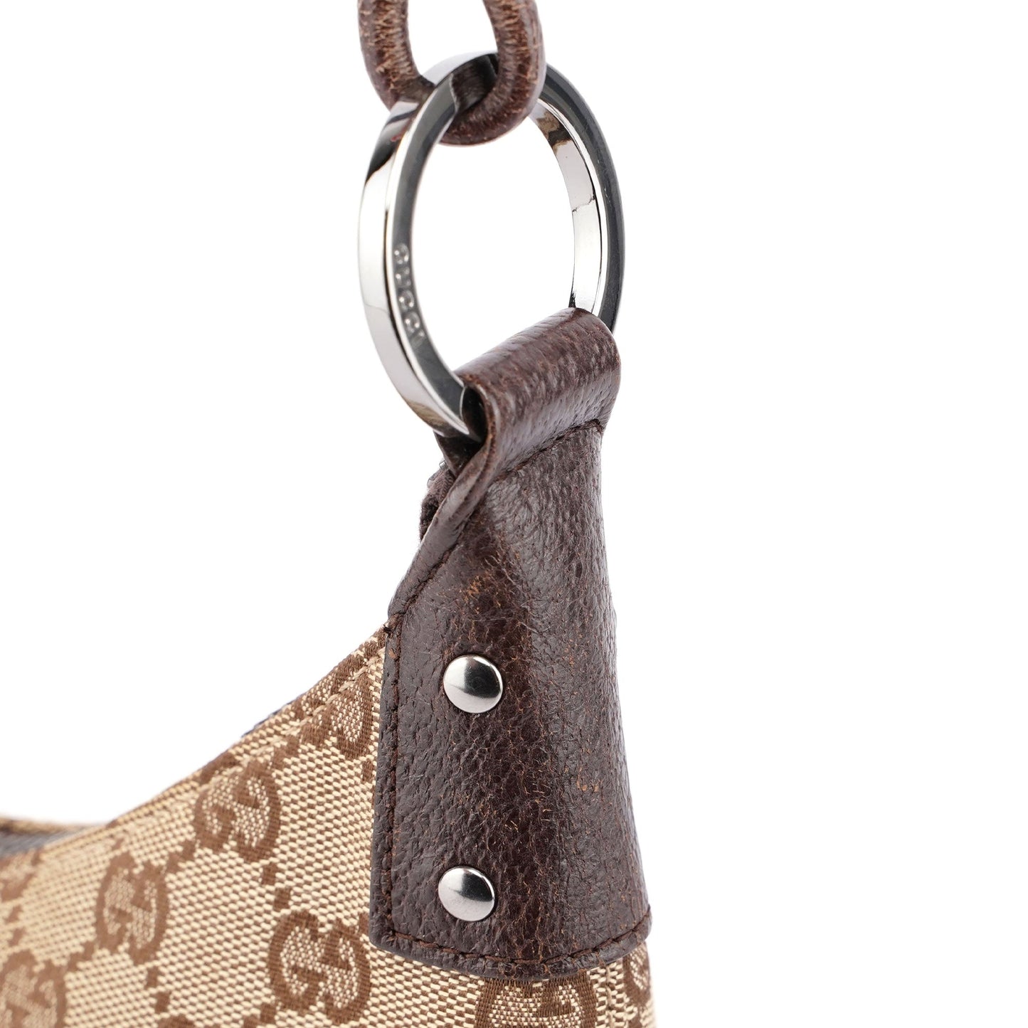 Beige GG Shoulder Bag