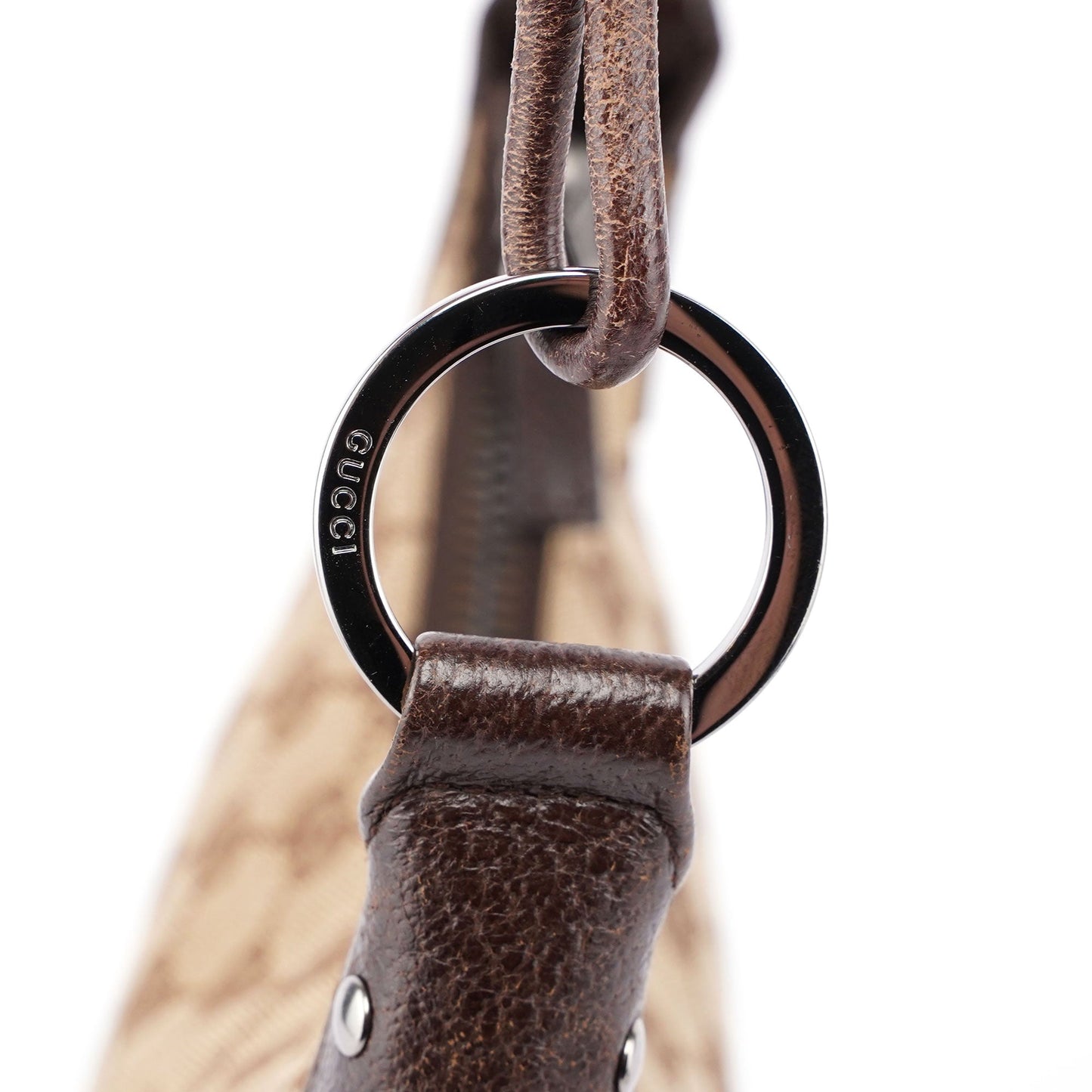 Beige GG Shoulder Bag