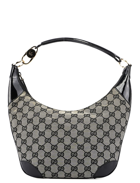 Beige GG Shoulder Bag